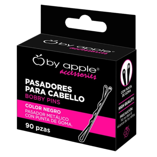 Caja de pasadores para cabello BY APPLE