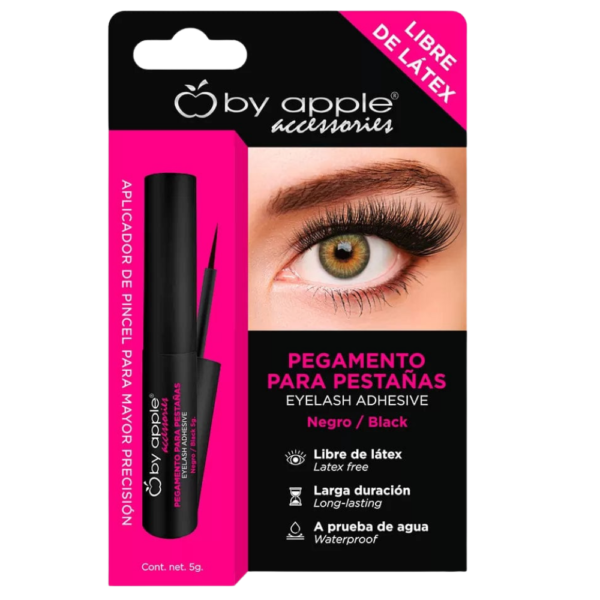 Pegamento de pestañas BY APPLE, negro
