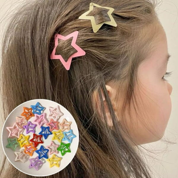 Pasadores de estrella para cabello - paquete de 48 pcs