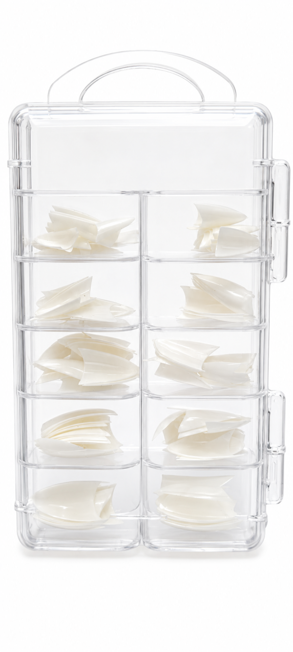 8a7f791d-d1ce-4c5b-a07a-3c575c5dcd7b Uñas postizas paquete con 100 uñas profesional