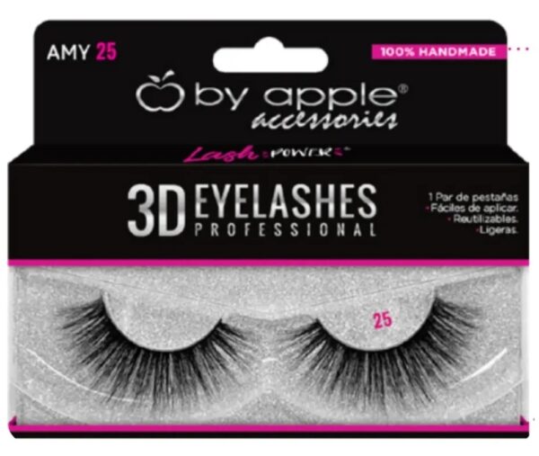 Pestañas profesionales 3d By apple - Amy 25
