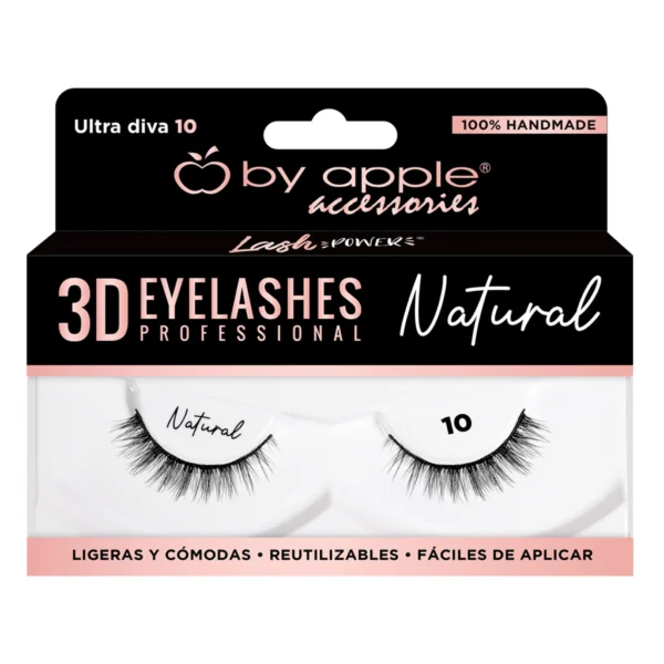 Pestañas postizas 3D - Ultra diva 10 By Apple