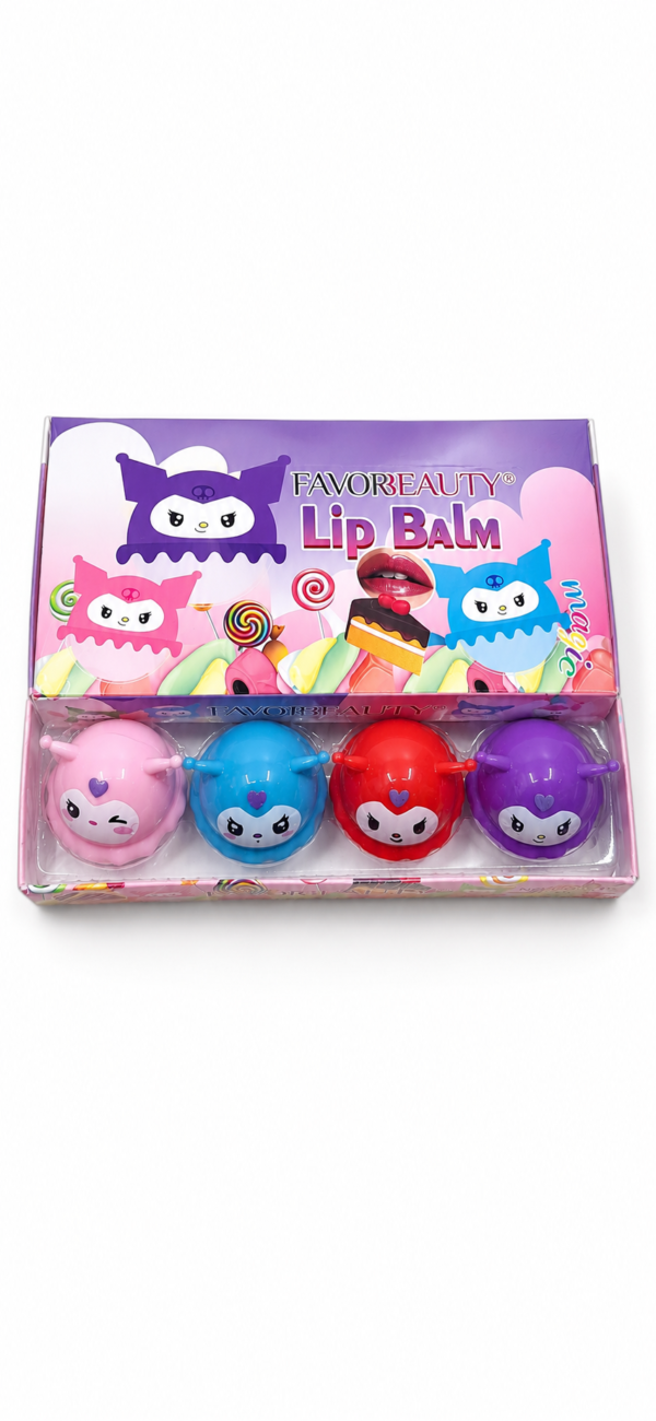 Paquete de 12 brillos para labios con aroma