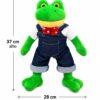 Peluche rana -calidad premium