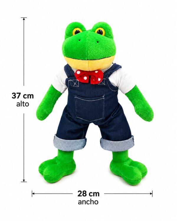 Peluche rana -calidad premium