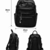 IMG-20260721-WA0027 Mochila vinipiel con 4 cierres -para dama- 36x23cm