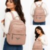 Mochila vinipiel para dama -36x23cm
