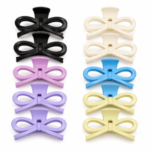 12 pinzas para cabello - figura