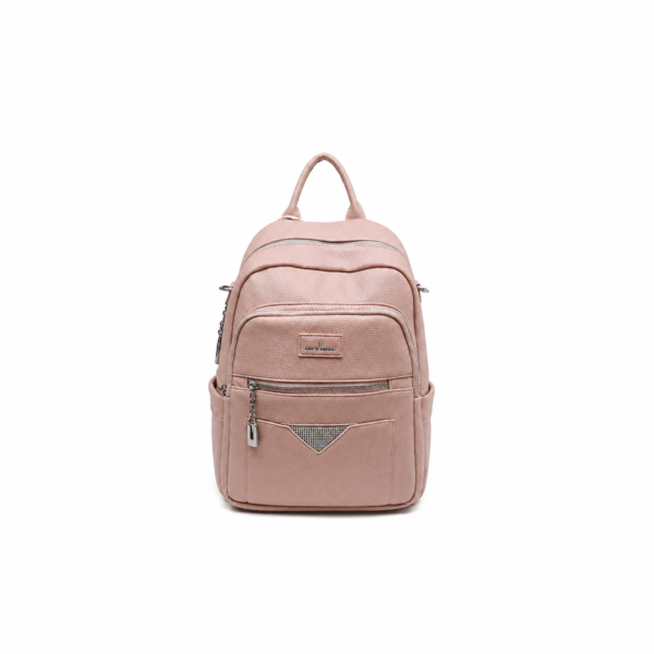 Mochila vinipiel para dama -36x23cm