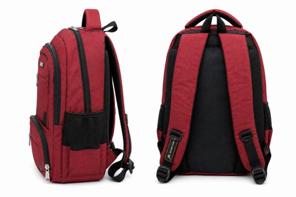 IMG-20260818-WA0008 Mochila unisex rojo oscuro - golden star