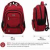 IMG-20260818-WA0009 Mochila unisex rojo oscuro - golden star