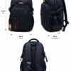 IMG-20260818-WA0015 Mochila unisex negro con rojo- golden star