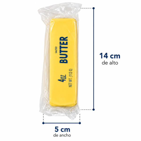 Barra de mantequilla squishy 4oz.