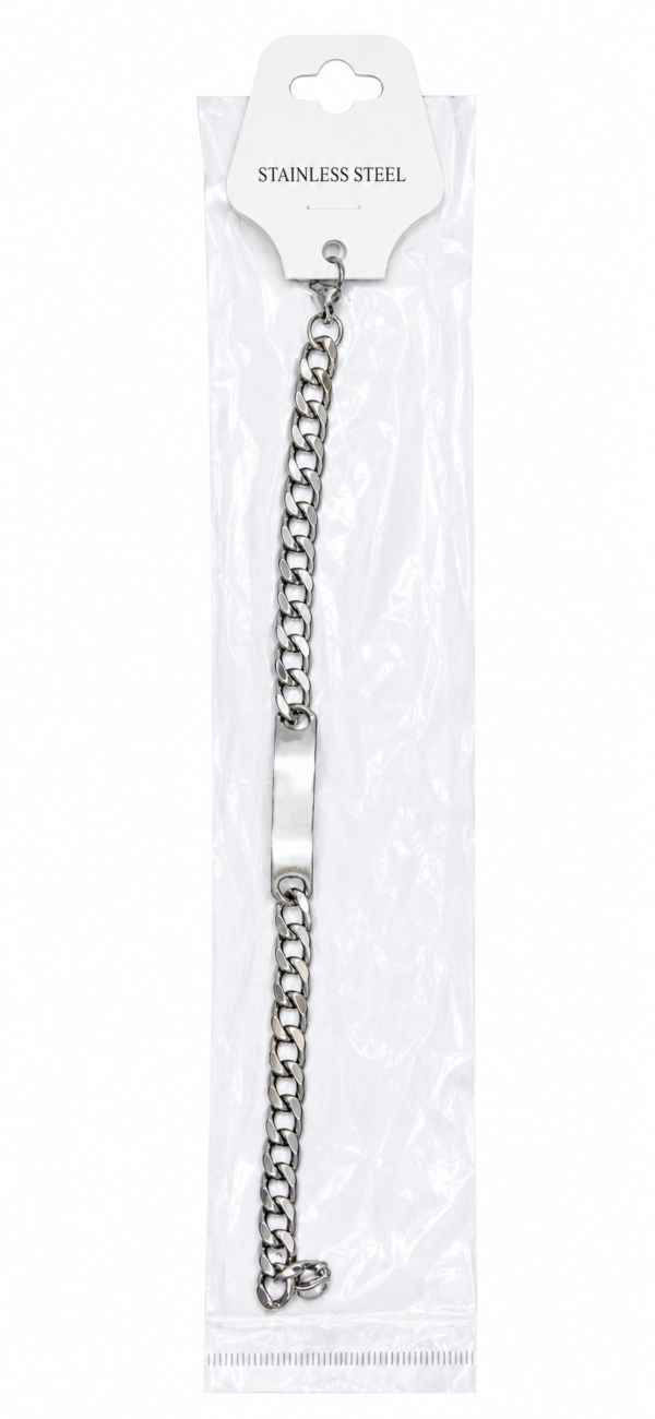 file_000000008b6c81fdb2f59790f7e08533 Pulsera De Acero Inoxidable Unisex 20cm